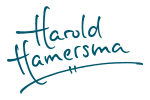 Handtekening Harold Hamersma tbv webshop